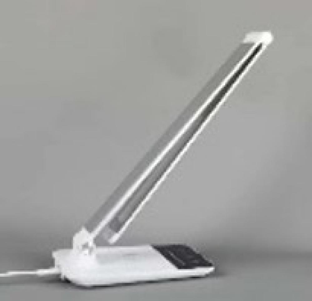 Q1 Wireless charging Table Lamp with color temperature adjustment, 3000k-6000K in Stainless steel
