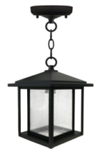 Lit Up Lighting LIT63130BK-CL - 11" Aluminium +Iron 1x60W Chain Hung Pendant with 3FT Of Chain