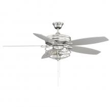 Savoy House Meridian CA M2006BN - 52" 3-Light Ceiling Fan in Brushed Nickel