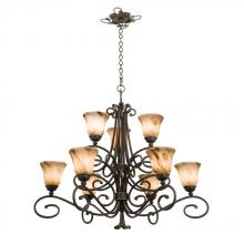 Kalco 5535TO/NS04 - Amelie 9 Light Chandelier