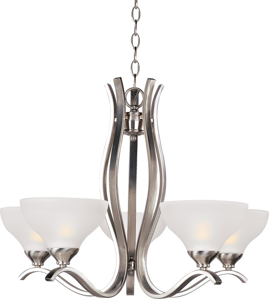 Contour-Single-Tier Chandelier