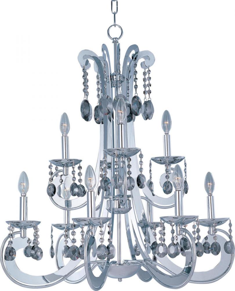 Cyclone 9-Light Chandelier
