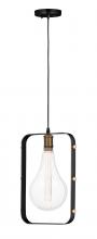 Maxim 12130BKAB/BUL-A52 - Early Electric-Single Pendant