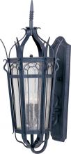 Maxim 30043CDCF - Cathedral 3-Light Outdoor Wall Lantern