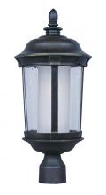Maxim 86592CDFTBZ - Dover EE 1-Light Outdoor Pole/Post Lantern