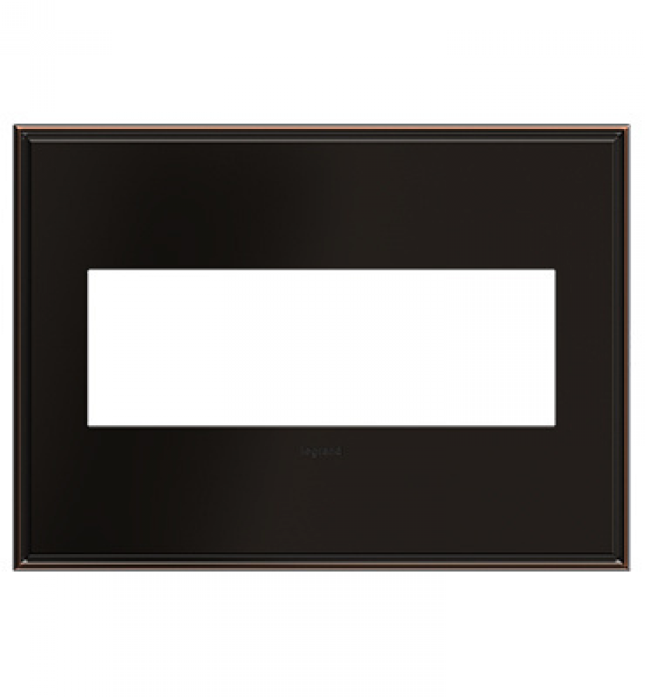 Oil Rubbed Bronze, 3-Gang  Wall Plate