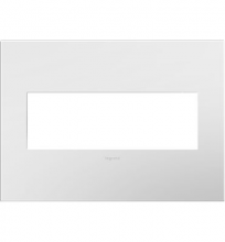 Legrand Canada AD3WP-WH - Extra-Capacity FPC Wall Plate, Gloss White