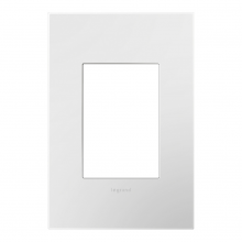 Legrand Canada AD1WP-WHW - Compact FPC Wall Plate, White on White