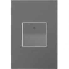 Legrand Canada ASPD1532M4WP - adorne? Paddle Switch with Magnesium Wall Plate, Magnesium