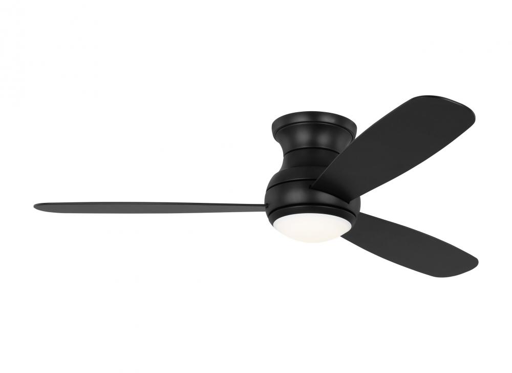 Orbis 52 Inch Indoor/Outdoor Integrated LED Dimmable Hugger Ceiling Fan