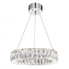 CWI Lighting 5704P16-1-601-A - Juno LED Chandelier With Chrome Finish