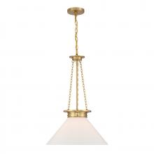Savoy House Canada 7-1011-1-322 - Myers 1-Light Pendant in Warm Brass