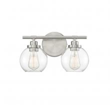 Savoy House Canada 8-4050-2-SN - Carson 2-Light Bathroom Vanity Light in Satin Nickel