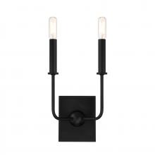 Savoy House Canada 9-4044-2-89 - Avondale 2-Light Wall Sconce in Matte Black