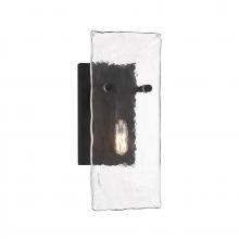 Savoy House Canada 9-8204-1-BK - Genry 1-Light Wall Sconce in Matte Black
