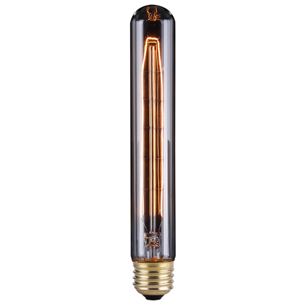 Bulb, Edison Bulbs, Single Pack, 60W E26, Clear/Light Golden Color, T28 Shape, 2500hours