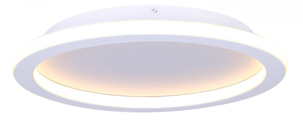GAVYN, MWH Color, 16" LED Flush Mount, PVC, 28W LED (Int.), Dimm., 1200 lm, 3/4/5000K 3CCT