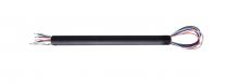 Canarm DR12BK-1OD-DC - Replacement 12" Downrod for DC Motor Fans, MBK Color, 1" Diameter with Thread, Six Color Ext