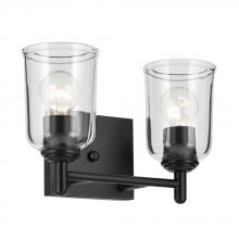 Kichler 45573BKCLR - Bath 2Lt