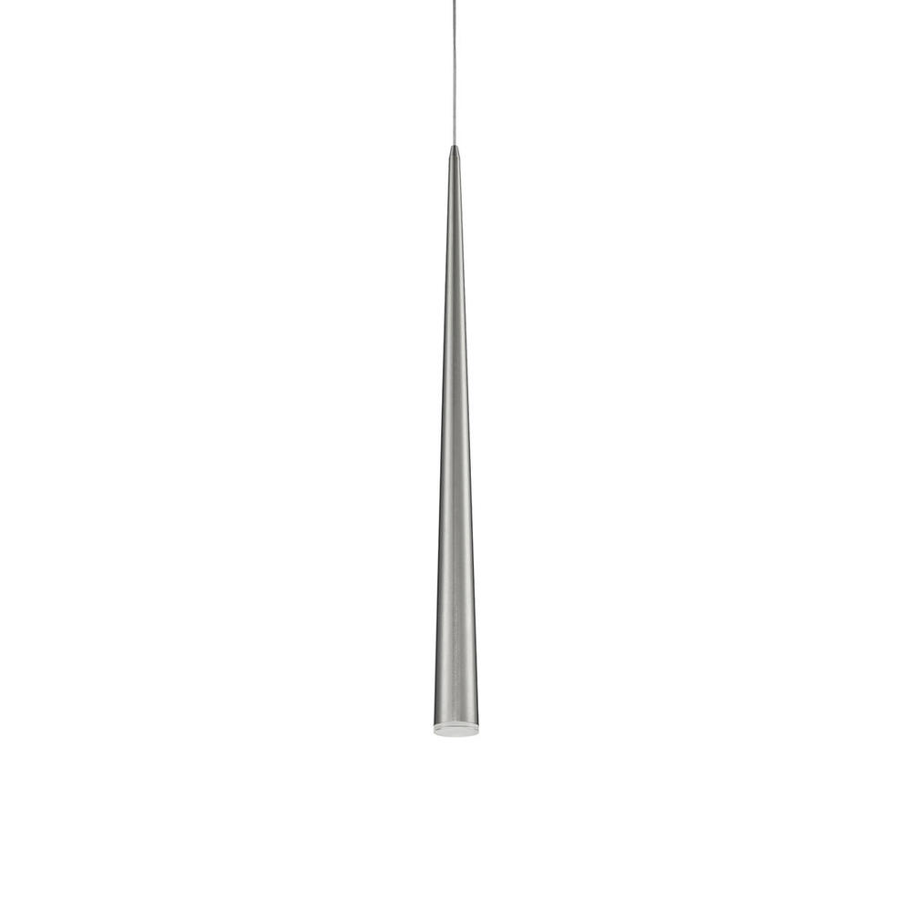 Mina 36-in Brushed Nickel LED Pendant