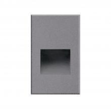 Kuzco Lighting Inc ER3005-GY-12V - Sonic 5-in Gray LED Exterior Low Voltage Wall/Step Lights