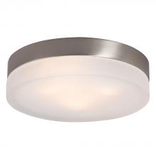 Galaxy Lighting L615274BN010A1 - LED Flush Mount Ceiling Light - in Brushed Nickel finish with Frosted Glass