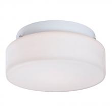 Galaxy Lighting L623531WH010A1 - LED Flush Mount Ceiling Light - in White finish with White Glass