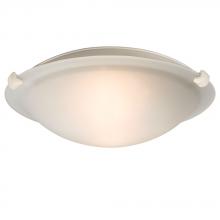 Galaxy Lighting L680112FW010A1 - LED Flush Mount Ceiling Light - in White finish with Frosted Glass