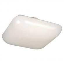 Galaxy Lighting L941919WH016A1 - LED Flush Mount Ceiling Light / Square Cloud Light - in White finish with White Acrylic Lens (Fluore