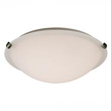 Galaxy Lighting L680116WP024A1 - LED Flush Mount Ceiling Light - in Pewter finish with White Glass