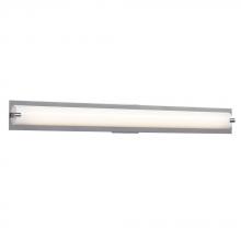 Galaxy Lighting L722883CH - Dimmable 120V AC LED Vanity Chrome with White Glass