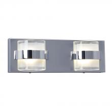 Galaxy Lighting L724597CH - 2-L Dimmable LED Vanity CH