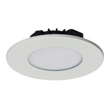 Galaxy Lighting RL-C210WH - 4" Dimmable AC LED DownLight W/WH TRIM 8W 3000K