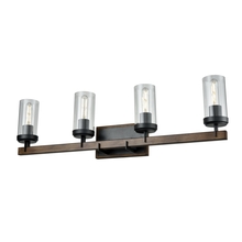 DVI DVP38644GR+IW-CL - Okanagan 4 Light Vanity