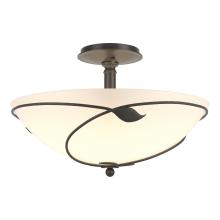 Hubbardton Forge - Canada 126732-SKT-07-GG0052 - Forged Leaves Large Semi-Flush