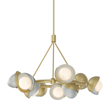 Hubbardton Forge - Canada 131068-SKT-MULT-86-82-GG0711 - Brooklyn 9-Light Double Shade Ring Pendant