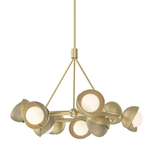 Hubbardton Forge - Canada 131068-SKT-MULT-86-84-GG0711 - Brooklyn 9-Light Double Shade Ring Pendant