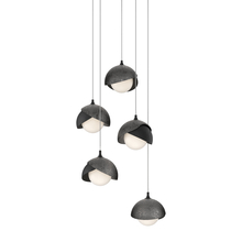 Hubbardton Forge - Canada 131125-SKT-LONG-10-89-GG0711 - Brooklyn 5-Light Double Shade Pendant