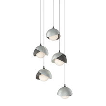 Hubbardton Forge - Canada 131125-SKT-LONG-20-82-GG0711 - Brooklyn 5-Light Double Shade Pendant