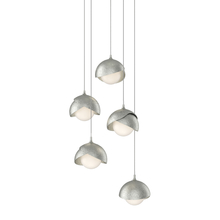 Hubbardton Forge - Canada 131125-SKT-LONG-85-85-GG0711 - Brooklyn 5-Light Double Shade Pendant