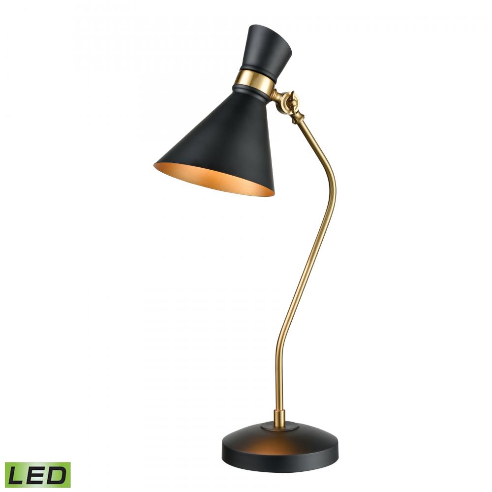 Virtuoso 29'' High 1-Light Table Lamp - Black - Includes LED Bulb