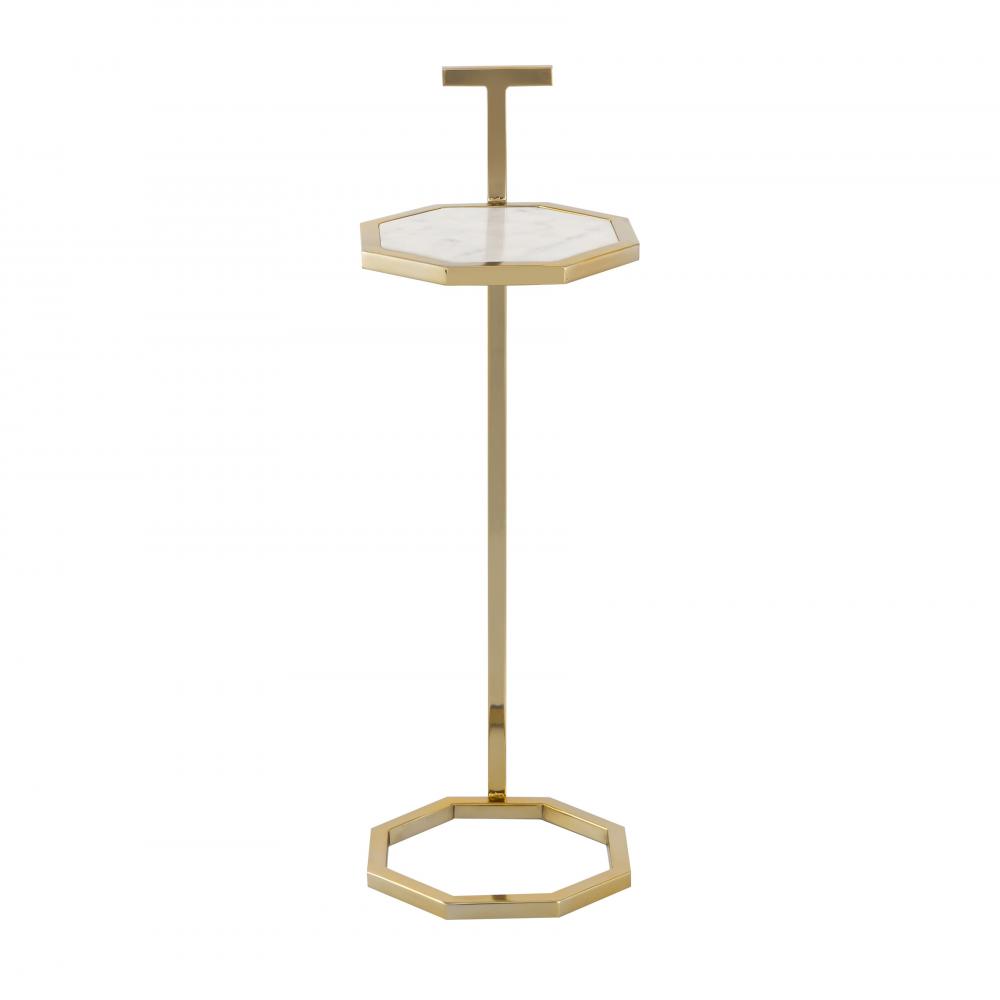Daro Accent Table - Brass