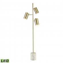 ELK Home D4533-LED - Dien 64'' High 3-Light Floor Lamp - Honey Brass - Includes LED Bulbs