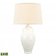 ELK Home S0019-7990-LED - Gallus 27'' High 1-Light Table Lamp - White - Includes LED Bulb