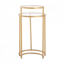 ELK Home S0805-11201/S2 - Marino Accent Table - Gold