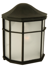 Craftmade Z103-TB - Contractor's 1 Light Small Outdoor Wall Mount in Textured Black