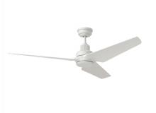 Visual Comfort & Co. Fan Collection 3RULSM52RZWD - Ruhlmann Smart 52" Dimmable Indoor/Outdoor Integrated LED Matte White Ceiling Fan